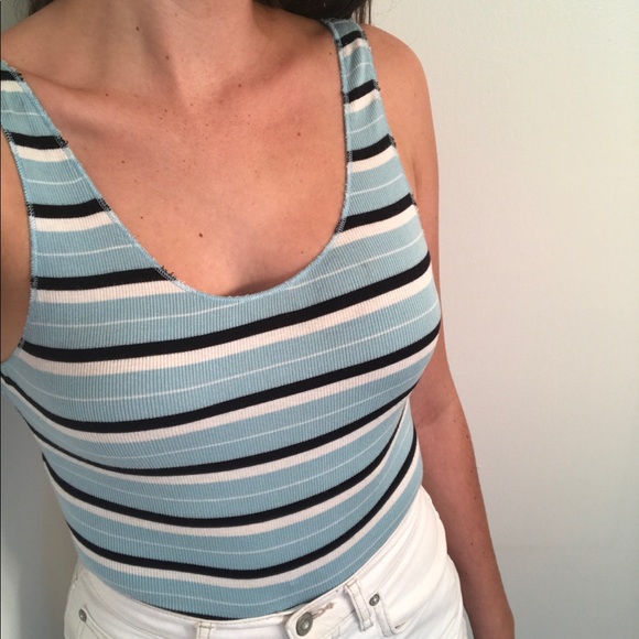Free people striped body suit - Picture 3 of 6